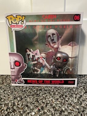 Funko Pop! Albums Queen News of the World Robot Figure - NIB